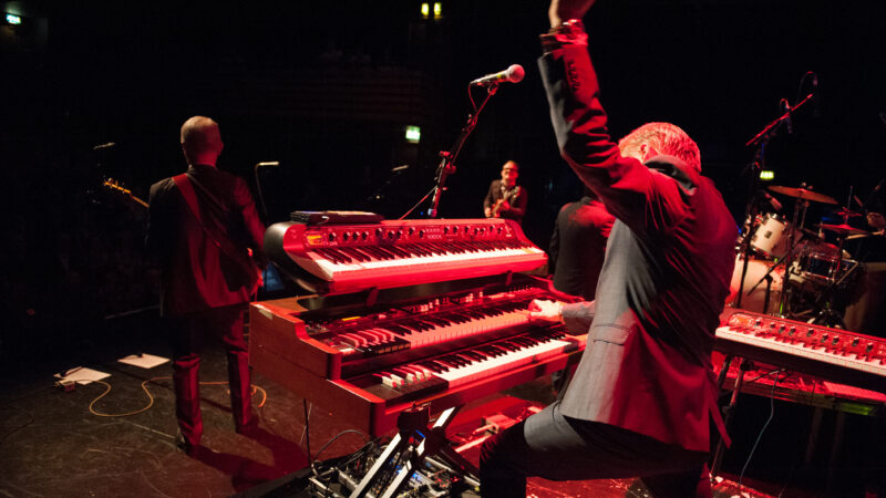 nick foley uk with a Hammond organ XK5